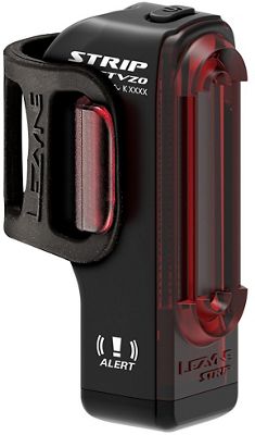 Lezyne STVZO Strip Alert LED Rear Light - Black, Black