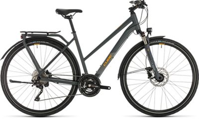 Cube Kathmandu EXC Trapeze Touring Bike 2020 - Gris - Orange - 50cm (19.5), Gris - Orange