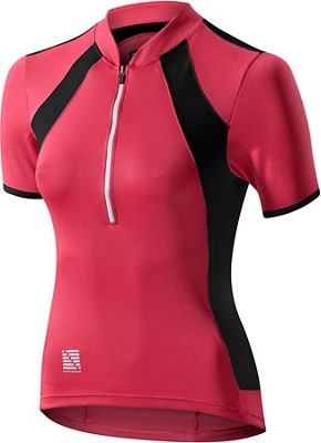 Altura Women's Spirit Short Sleeve Jersey 2019 - Vivid Pink-Black - UK 12, Vivid Pink-Black