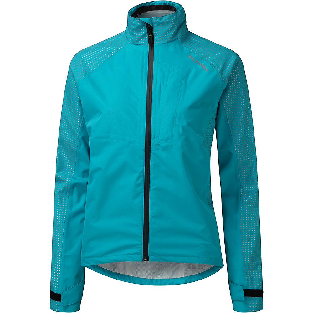 Altura Women's Nightvision Storm WP Jacket - Teal - UK 12, Teal