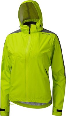 Altura Women's Nightvision Typhoon WP Jacket  - Citron Vert - UK 8, Citron Vert