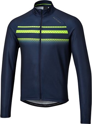 Altura Airstream Long Sleeve Jersey  - Navy-Yellow