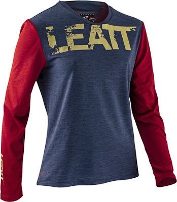 Leatt Women's MTB 2.0 Long Sleeve Jersey 2021 - XS - Copper
