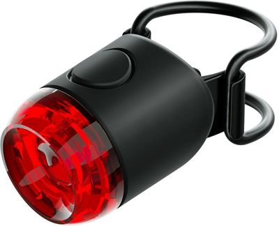 Knog Plug Rear Bike Light - Black, Black
