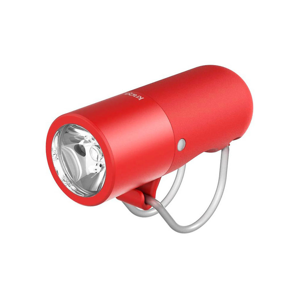 Knog Plugger Front Bike Light - Post Box Red, Post Box Red