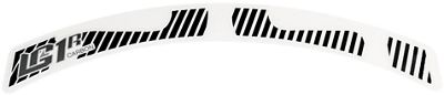 E Thirteen lg1 race decal kit - noir - 650b, noir