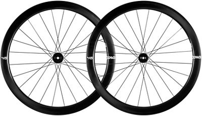 ENVE Foundation 45mm Carbon Road Wheelset - Black - Shimano HG}, Black