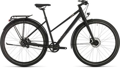 Cube Travel Pro Trapeze Touring Bike (2020) 2020 - nero - marrone - 50cm (19.5), nero - marrone