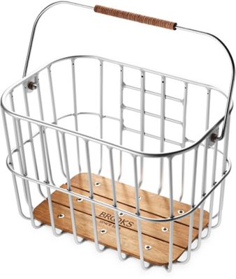 Brooks England Hoxton Bike Basket - Silver
