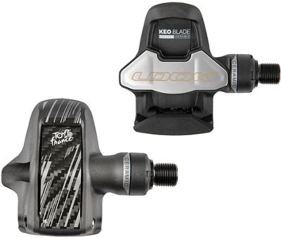 Look Keo Blade Carbon Ceramic TDF Pedal 2020 - Noir argent - Cromoly Axle, Noir argent