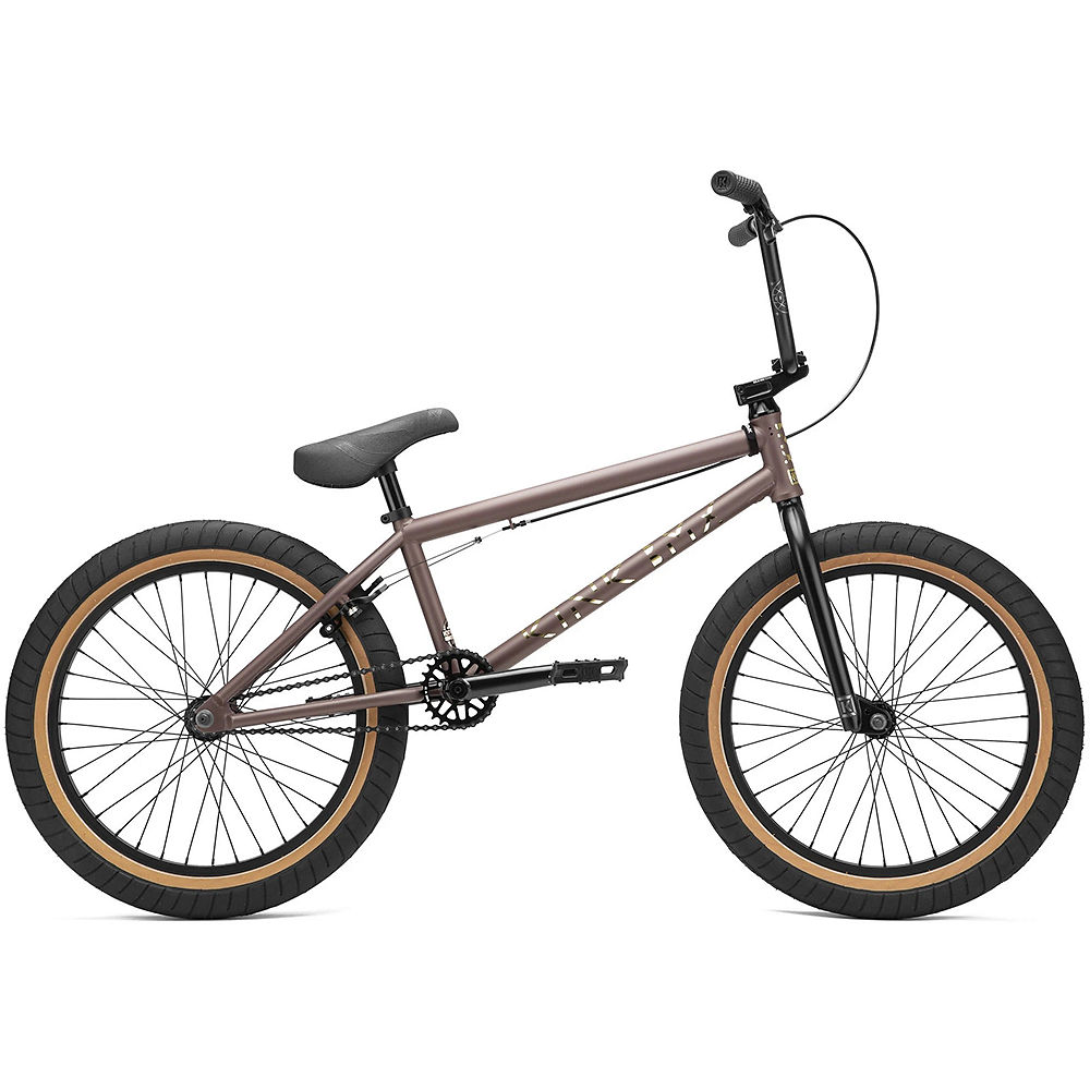 Kink Launch BMX Bike (2021) - Matte Truffle Brown - 20, Matte Truffle Brown