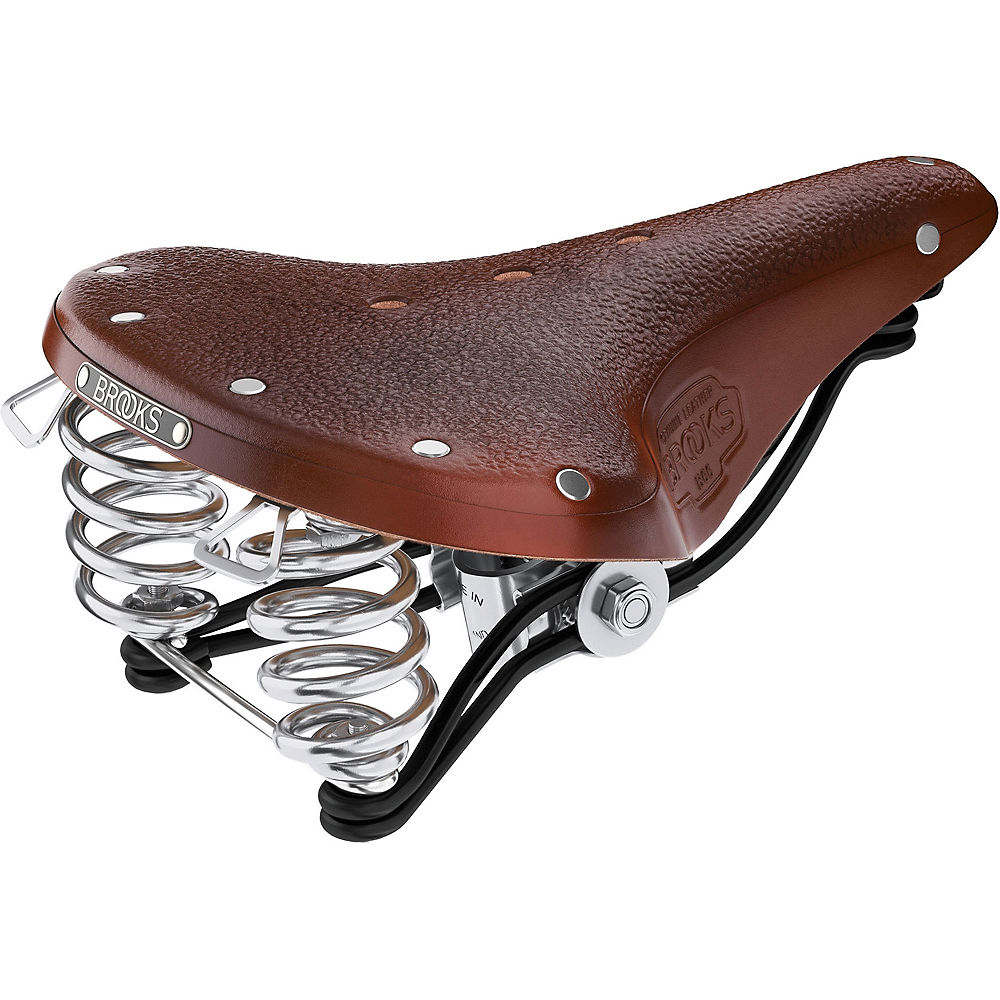 Brooks England B66 Saddle - Marron - W 205mm, Marron