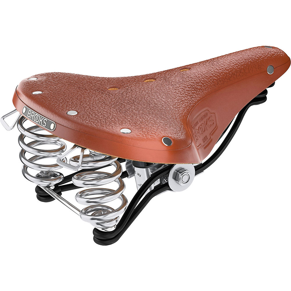 Brooks England B66 Saddle - Miel - W 205mm, Miel
