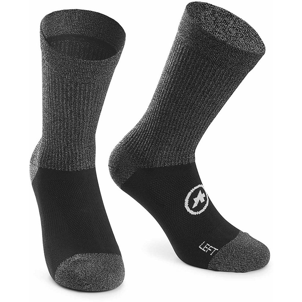 Assos TRAIL Winter Socks - Black Series - S/M}, Black Series