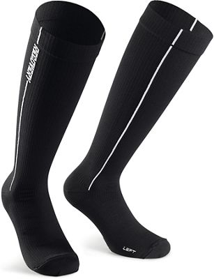 Assos ASSOSOIRES Recovery Socks - Black Series - S/M}, Black Series