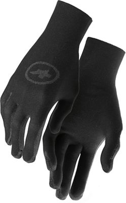 Assos ASSOSOIRES Spring Fall Liner Gloves - Black Series - S/M}, Black Series