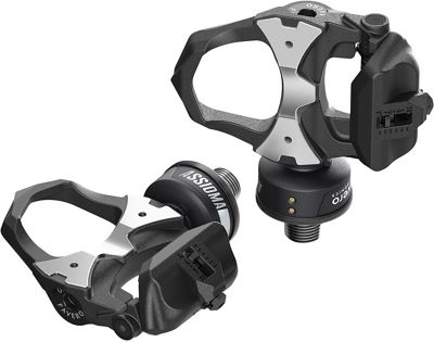 Favero Assioma DUO Power Meter Pedals - Black - Grey - Dual Side Sensor}, Black - Grey