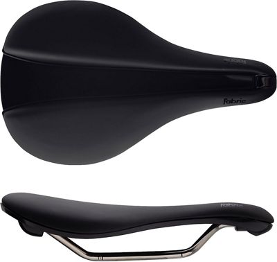 Fabric Line-S Race Flat Saddle 2020 - Black - Black - 155mm}, Black - Black