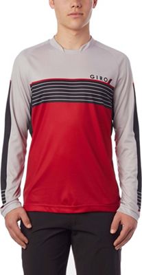 Giro Roust LS MTB Jesrey 2018 - Dark Red 6 Strings, Dark Red 6 Strings