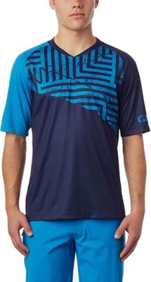 Giro Roust MTB Jersey 2018 - Blue Distressed - XXL, Blue Distressed