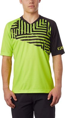 Giro Roust MTB Jersey 2018 - Lime Distressed - XL, Lime Distressed