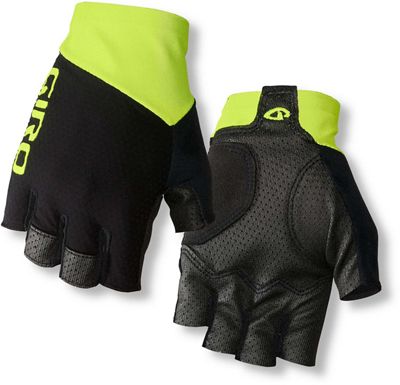 Giro Zero CS Mitts  - Black-Highlight Yellow, Black-Highlight Yellow