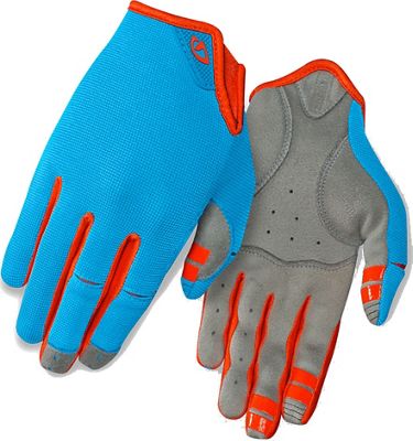 Giro Women's LA DND Gloves (2015) 2015 - Blue Jewel-Glow Red, Blue Jewel-Glow Red