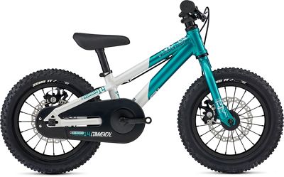 Commencal Ramones 14 Kids Bike 2021 - Pearl White - Lagoon - 14, Pearl White - Lagoon