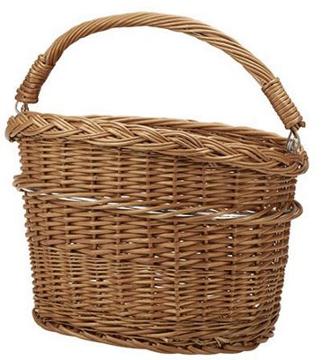 Rixen Kaul Wicker Mini Front Basket - marrone, marrone