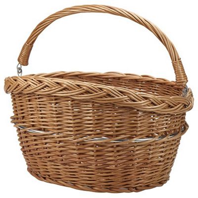 Rixen Kaul Wicker Front Basket - marrone, marrone