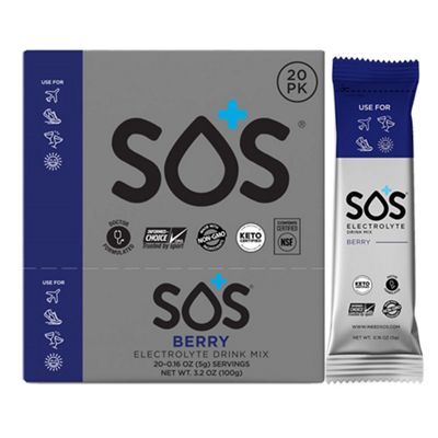 SOS Rehydrate Electrolyte Drink Mix (20x5g) - 20 - 5g (100g)