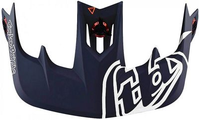 Troy Lee Designs Stage Helmet Visor 2020 - Tactical Red-White-Blue - One Size, Tactical Red-White-Blue