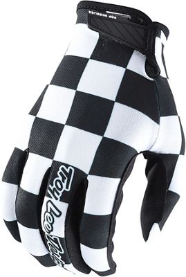 Troy Lee Designs Air Gloves (Checker) 2020 - Nero/Bianco, Nero/Bianco