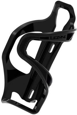 Lezyne Flow Bike Bottle Cage Side Load (Left) - Black, Black