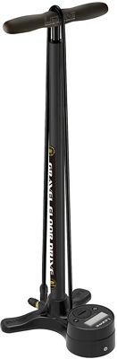 Lezyne Gravel Digital Drive Track Pump - Black, Black