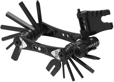 Lezyne Rap II 25 CO2 Multi Tool - Black, Black