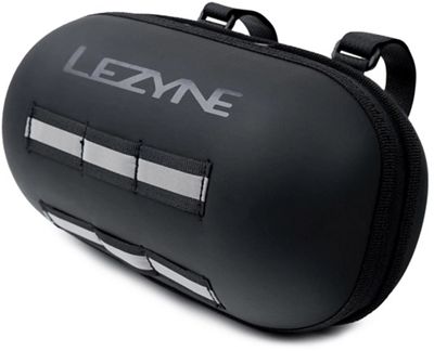 Lezyne Hard Caddy Handlebar Bag - Black, Black