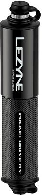 Lezyne Pocket Drive HV Mini Pump - Black, Black