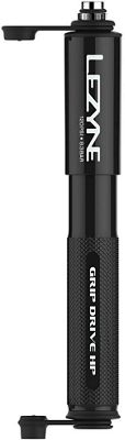 Lezyne Grip Drive HP Mini Pump - Black - Small}, Black