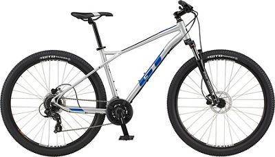GT Aggressor Expert 29 Hardtail Bike 2022 - Silver, Silver