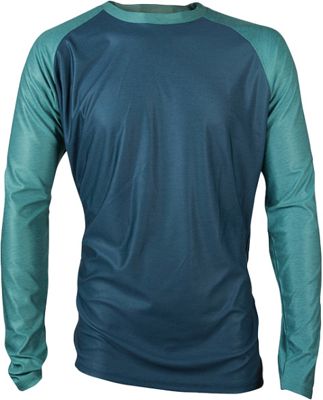Royal Heritage Long Sleeve Jersey 2020 - Blue-Jade - M, Blue-Jade