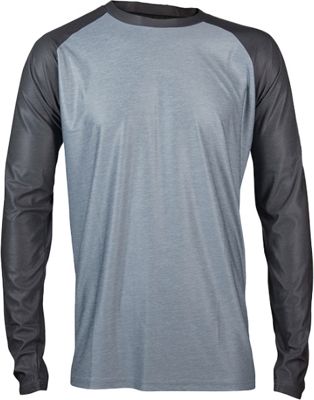 Royal Heritage Long Sleeve Jersey 2020 - Grigio/Nero - M, Grigio/Nero