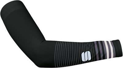 Sportful Women's Thermodrytex Arm Warmers  - Black-Anthracite-White, Black-Anthracite-White