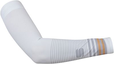 Sportful Women's Thermodrytex Arm Warmers  - White-Silver-Gold, White-Silver-Gold