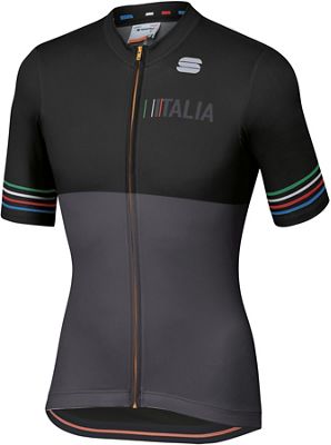 Sportful Tricolore Jersey  - nero - XXXL, nero