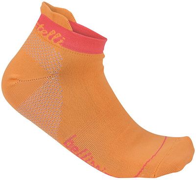 Castelli Women's Bellissima Socks 2018 - Light Orange - L/XL/XXL, Light Orange