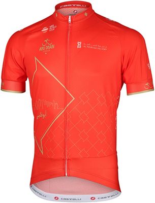 Castelli Abu Dhabi 2017 Marathon Jersey 2017 - rosso, rosso