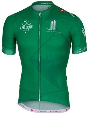 Castelli Abu Dhabi 2016 Marathon Jersey 2016 - verde - XXL, verde