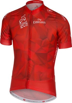 Maglia Castelli Tour of Dubai 2016 Marathon - rosso, rosso