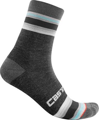 Castelli Striscia 13 Socks  - grigio scuro - L/XL/XXL, grigio scuro